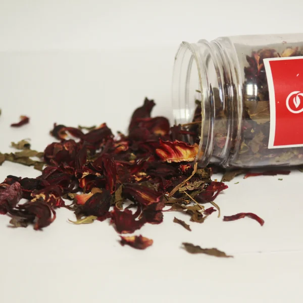 Mint Hibiscus Herbal Infusion for Digestion & Detox 30 g